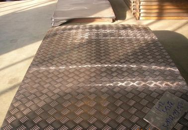 Китай Лист выбитый сплавом алюминиевый 5 адвокатских сословий для толщины шины 5.2mm поставщик